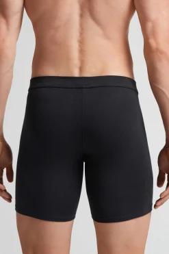 Långa boxershorts i Superior-bomull