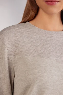 Långärmad tröja Soft Chevron