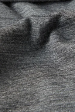 L&aring;ng&auml;rmad tr&ouml;ja med h&ouml;g krage Wool & Cotton