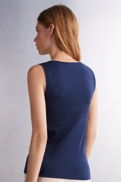 Linne med breda axelband Wool & Cotton