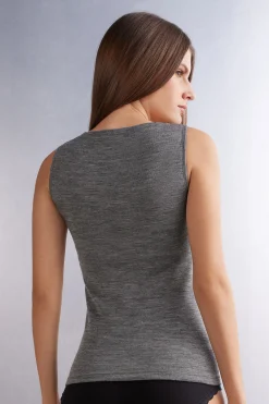 Linne med breda axelband Wool & Cotton