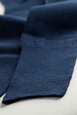 Long Sateen Cotton Lisle strumpor