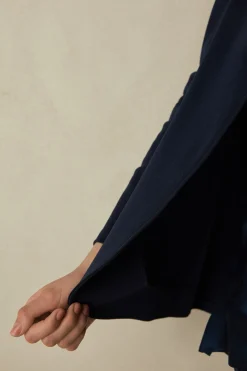 Long-Sleeved Cotton Interlock kofta
