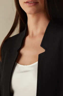 Long-Sleeved Cotton Interlock kofta