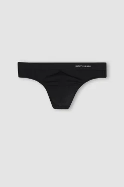 Men's Microfibre stringkalsonger med logotyp