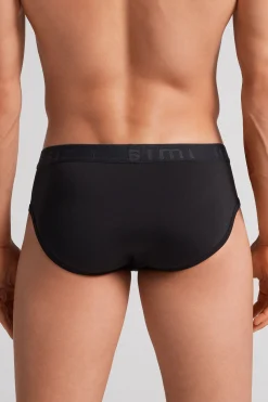 Microfiber Briefs med logotyp