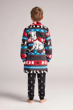 Morgonrock för barn i fleece ©Disney 101 dalmatiner