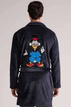 Morgonrock i fleece med Joakim von Anka fr&aring;n &copy;Disney