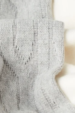 Morgonrock i skotskrutig fleece