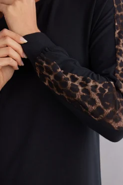 Nattlinne i modal Luxurious Leopard