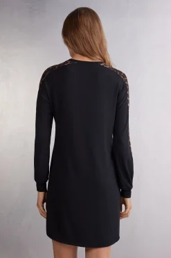 Nattlinne i modal Luxurious Leopard
