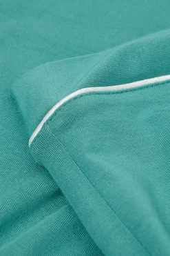 Shorts i modal med kontrasterande passpoal