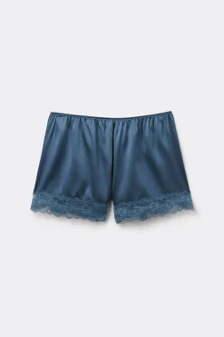 Shorts i siden med spets