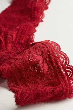 80s-Style Lace Brazilian trosor