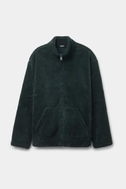 Sweatshirt med dragkedja