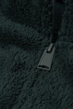 Sweatshirt med dragkedja