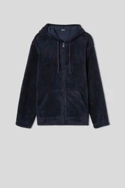 Sweatshirt med dragkedja