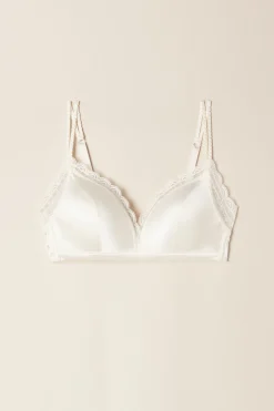 Tiziana Silk and Lace triangelbeh&aring;