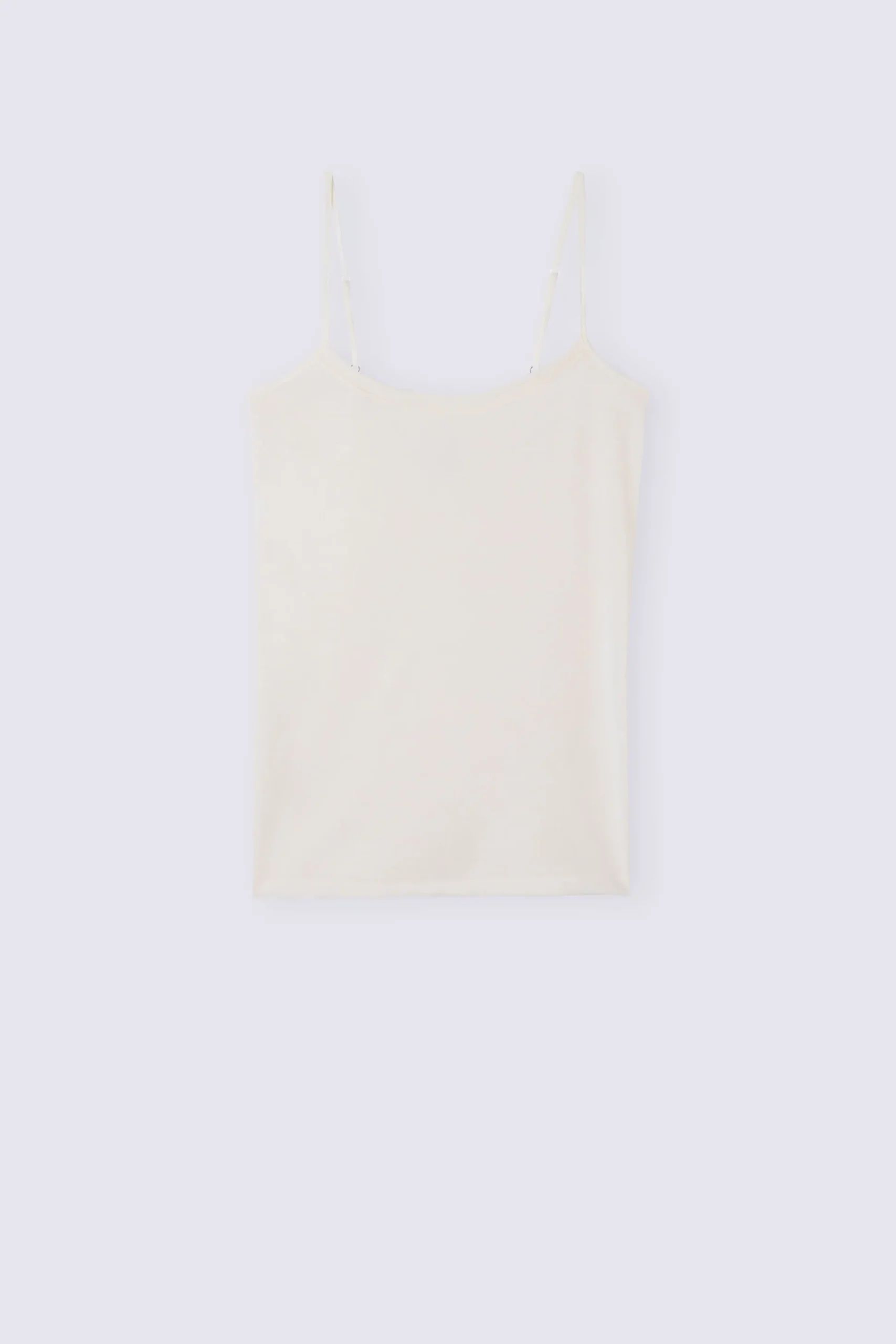Topp med tunna axelband Wool & Cotton