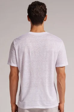T-shirt i linne