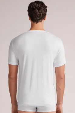 T-shirt i modal och siden
