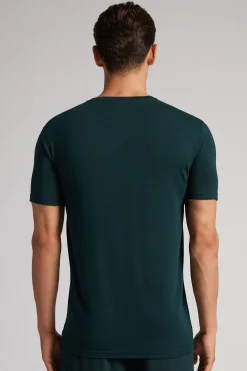 T-shirt i modal och siden