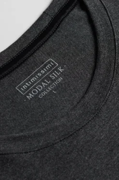 T-shirt i modal och siden