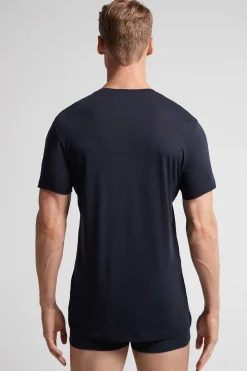 T-shirt i Superior-bomull Extrafine