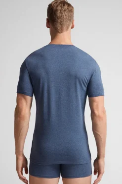 T-shirt i Superior-bomullsstretch
