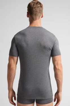 T-shirt i Superior-bomullsstretch