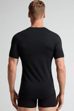 T-shirt i Superior-bomullsstretch