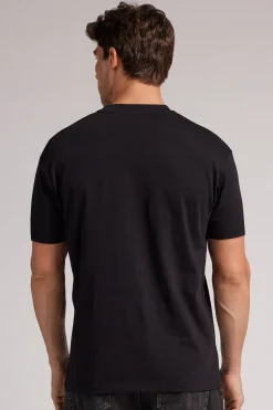 T-shirt Muscle Fit i bomull