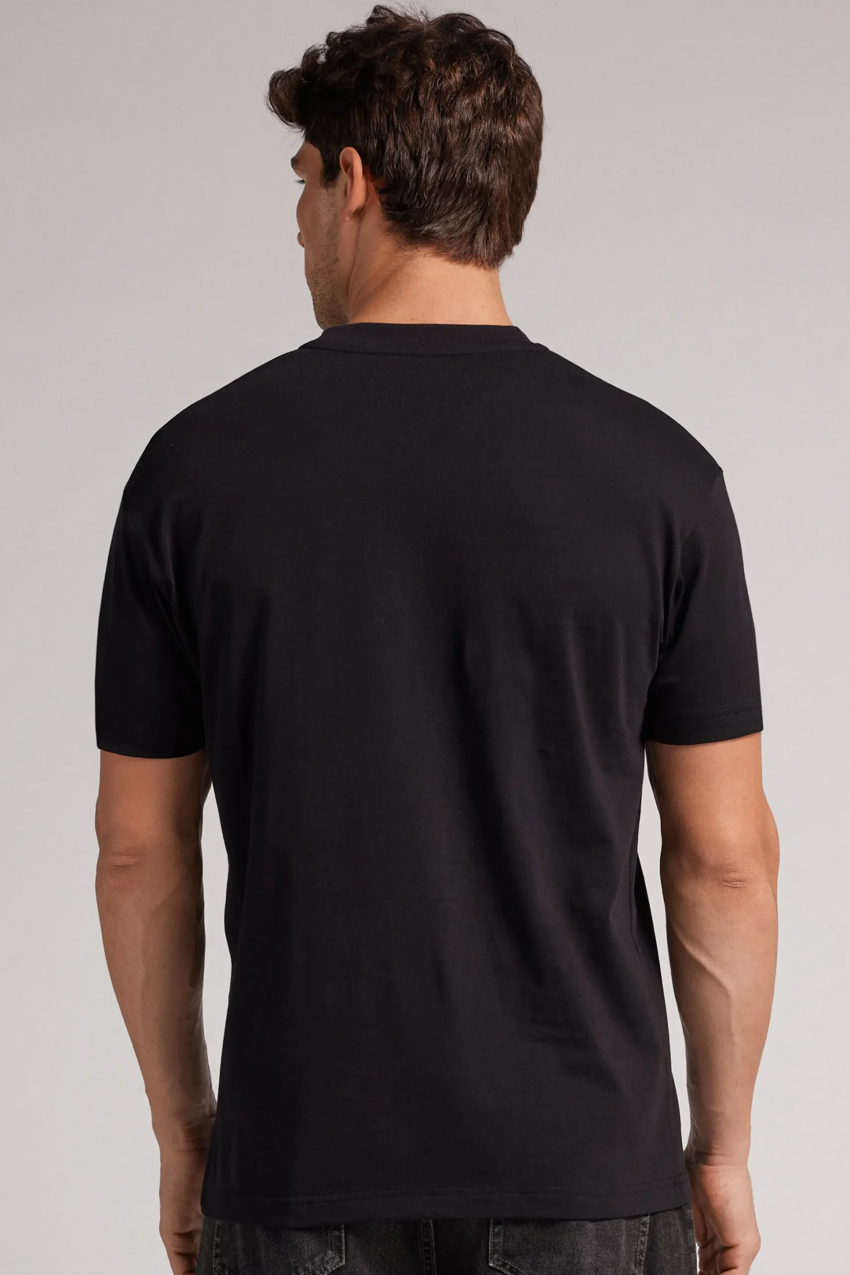 T-shirt Muscle Fit i bomull