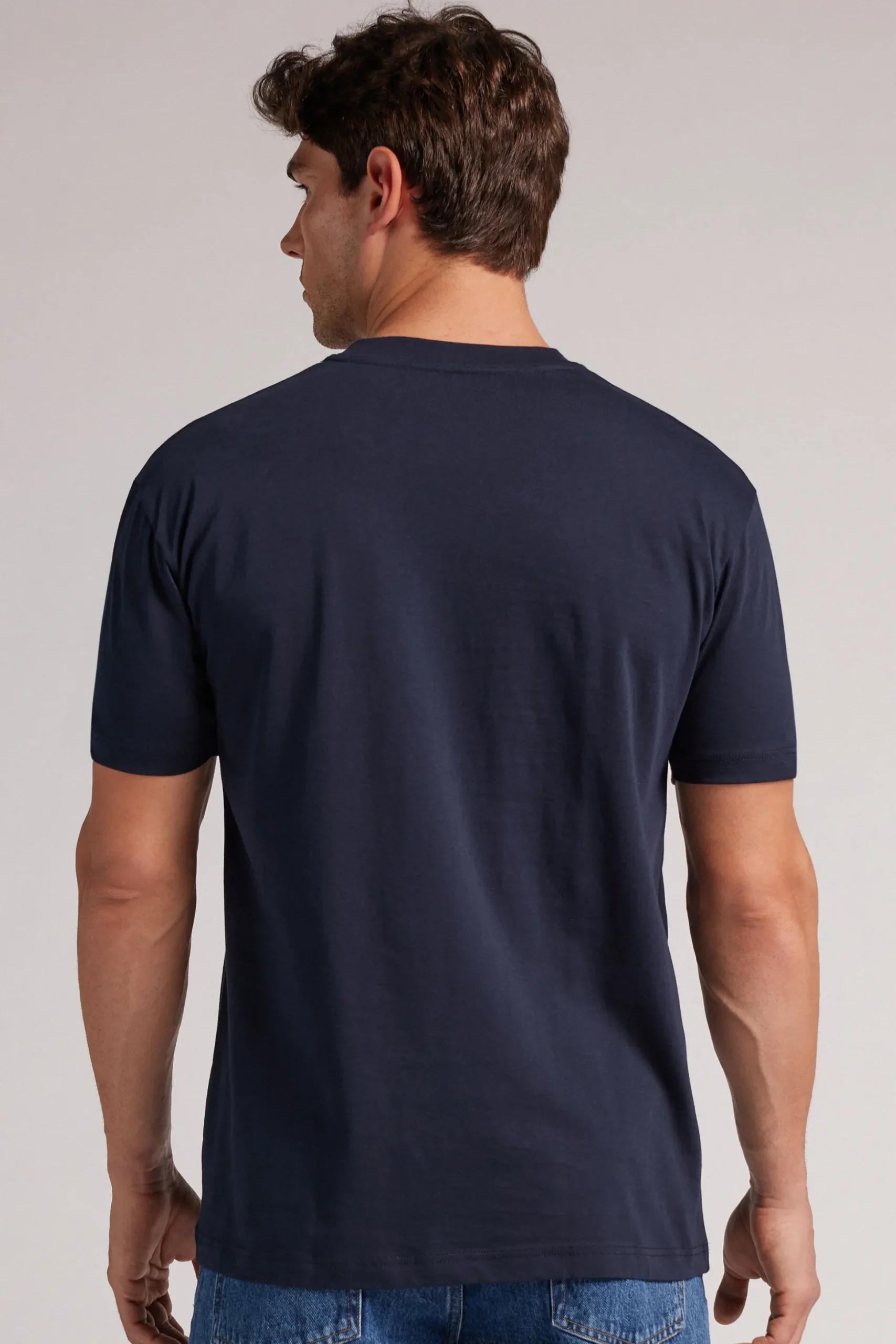 T-shirt Muscle Fit i bomull