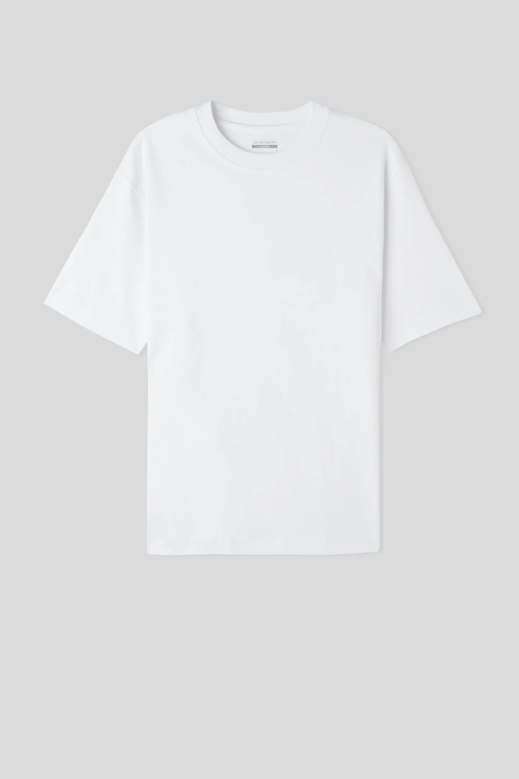 T-shirt oversize i interlockstickad bomull